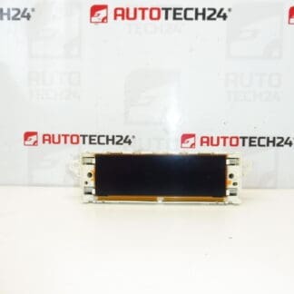 Peugeot 307 computerradio display 9658083380