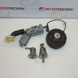 Slotenset + 2 platen Citroën C1 Peugeot 107 1608745780 4162FH