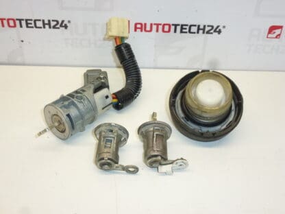 Slotenset + 2 platen Citroën C1 Peugeot 107 1608745780 4162FH