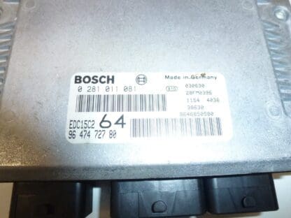 ECU Bosch EDC15C2 0281011081 9647472780 - Afbeelding 2