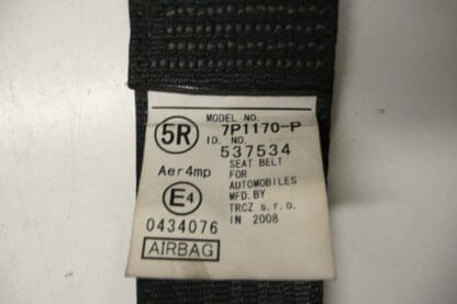 Riem rechts voor Citroën C1 Peugeot 107 7P1170-P 8974LJ 8974LK