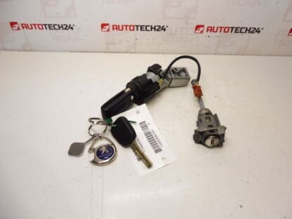 Set sloten en 2 sleutels Citroën Peugeot 4162SS 4162KF 4162XT
