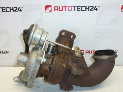 Turbo KK 5435 1014861 Voor Citroën En Peugeot 1.4 HDI 0375G9 Met Slechts 42.000 Km - Afbeelding 2